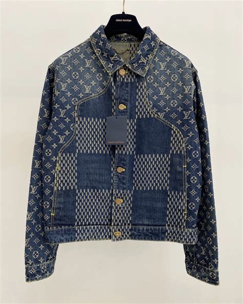 louis vuitton jean jacket women|louis vuitton blue jean jacket.